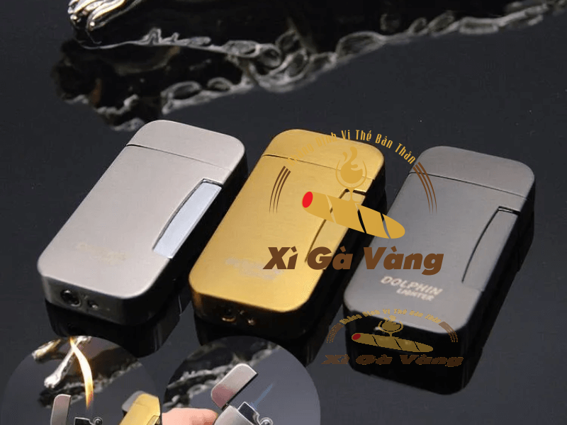 Bật lửa Dolphin có nhiều màu sắc hiện đại khác nhau